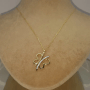14 Ayar Kelebek Altın Kolye
