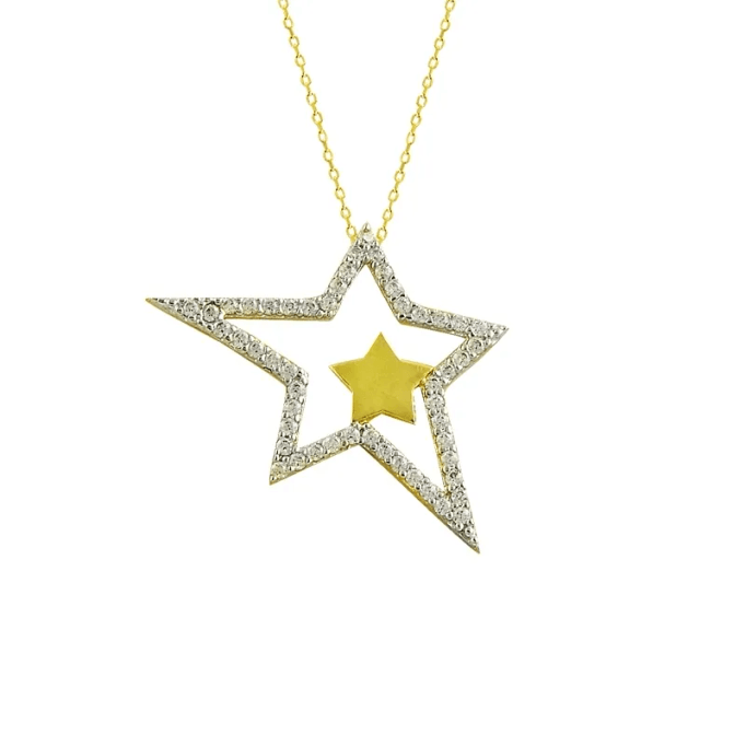 Yıldız Star Altın Kolye