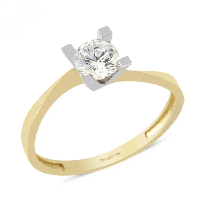 Tektaş Yüzük Simetri