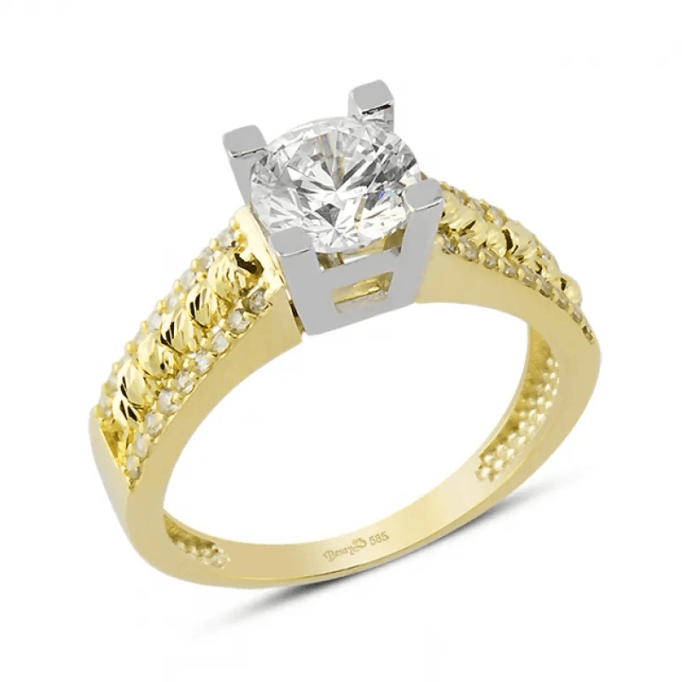 Tektaş Burma Boncuk Yüzük