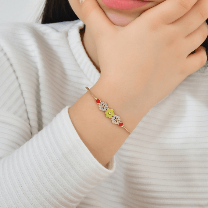 Papatya Kız Tel Altın Bilezik