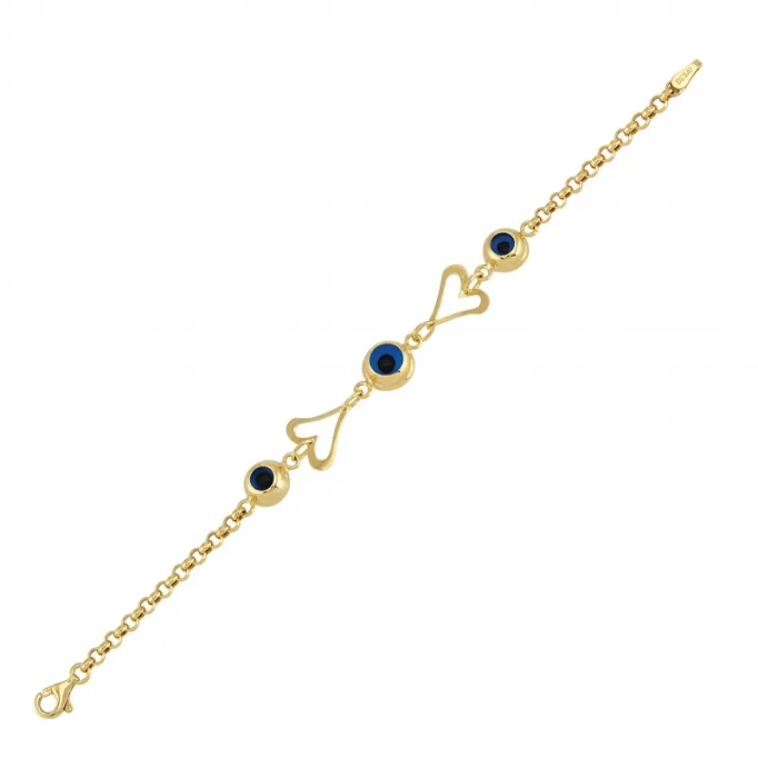 Kalpli Çocuk Altın Künyesi