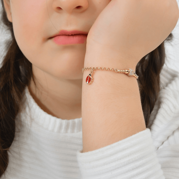 Uğur Böceği Çocuk Altın Künye