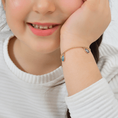 3 Damla Çocuk Altın Bİlekliği