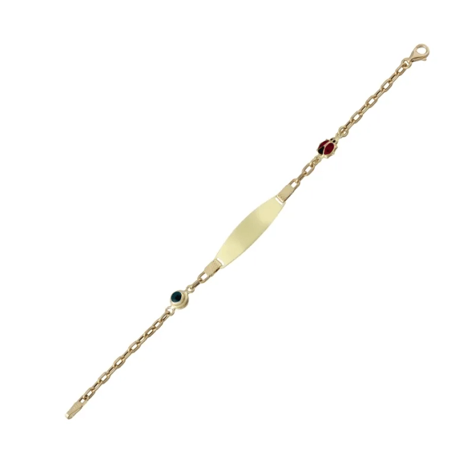 İsim Yazılabilen Uğur Böcekli Künye