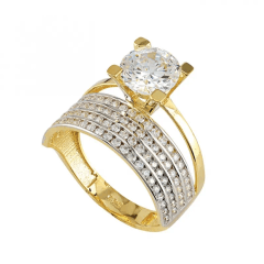 Dört Sıralı Alyans Tektaş