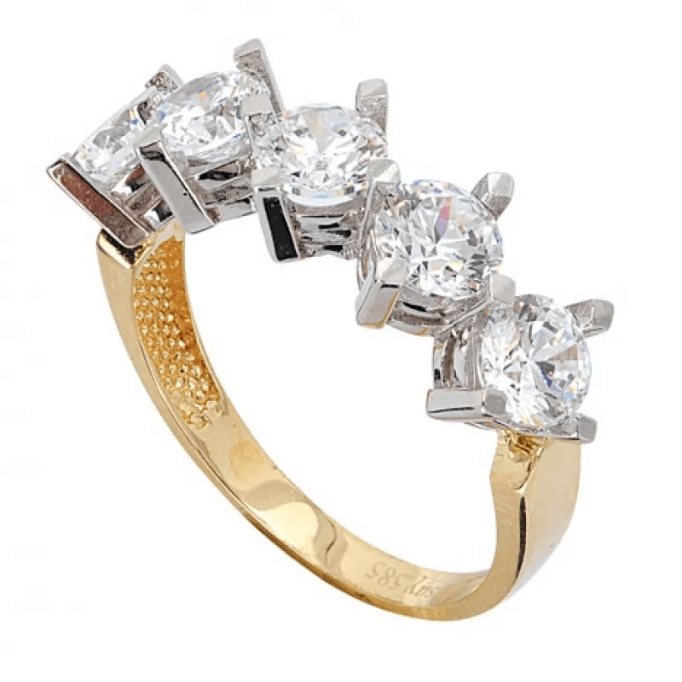 Dört Tırnaklı Beştaş Yüzük