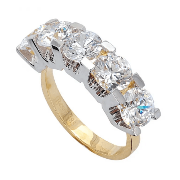 U Tırnaklı Beştaş Yüzük