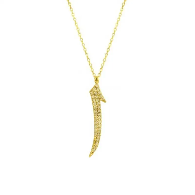 Elif Arapça Altın Kolye