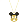 Mickey Mouse Altın Kolye