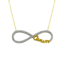 Canım Yazılı Sonsuzluk Altın Kolye