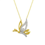 Uçan Kelebek Altın Kolye KLF1018