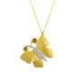 Kelebek Altın Kolye KLF1284