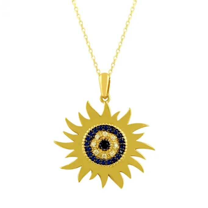 Güneş Altın Kolye KLF1301