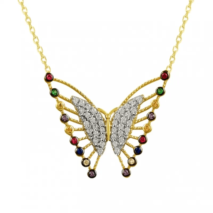 Kelebek Altın Kolye KLF1350