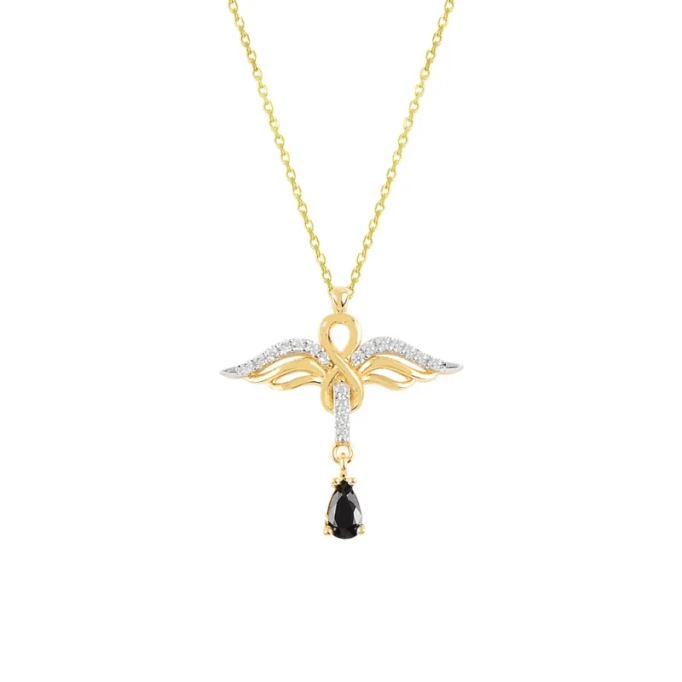 Damla Taşlı Sonsuzluk Kolye