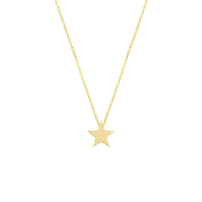 Yıldız Altın Kolye 14k