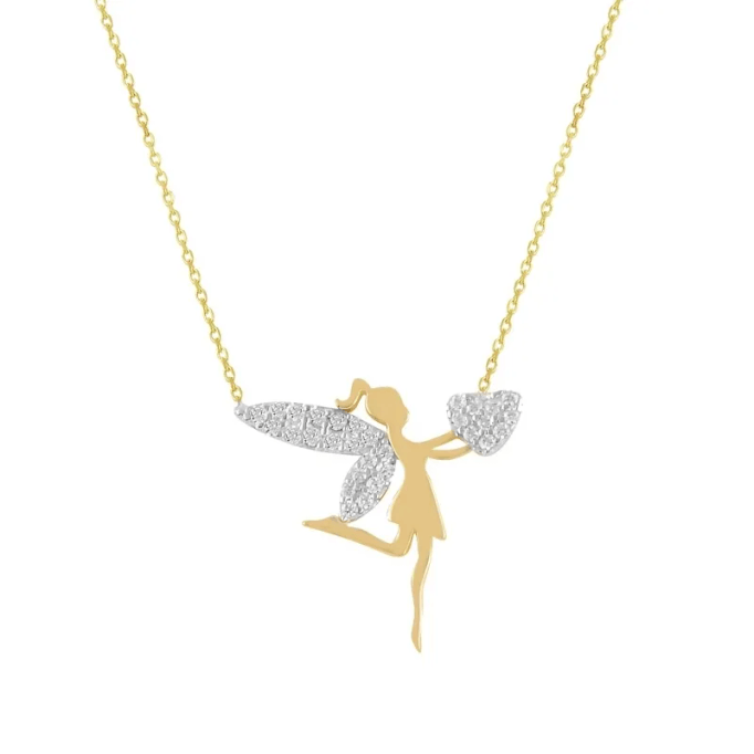 Peri Kızı Altın Kolye