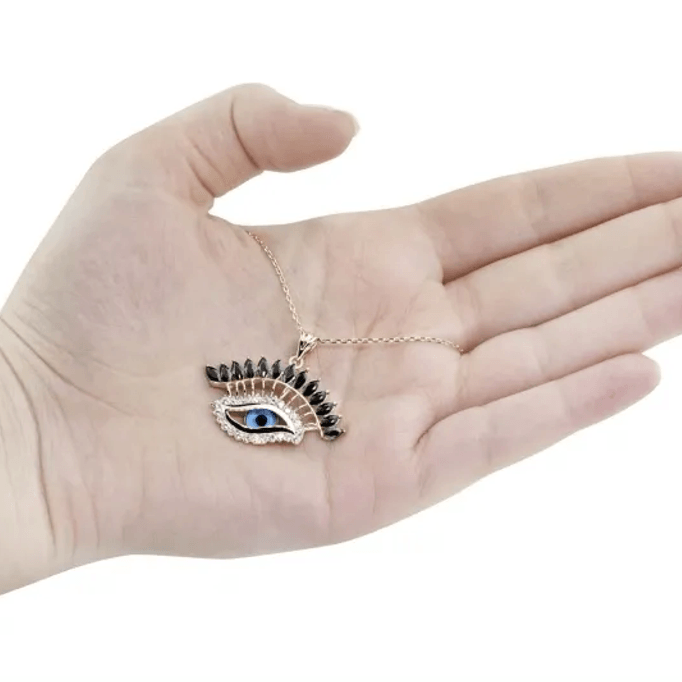 Fantazi Göz Altın Kolye