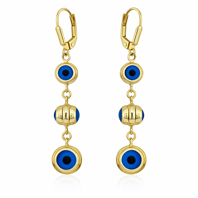 Üçlü Doc Sallantılı Göz Küpe