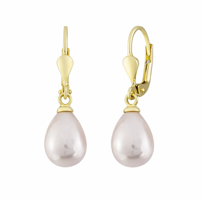 İnci Damla Küpe Beyaz