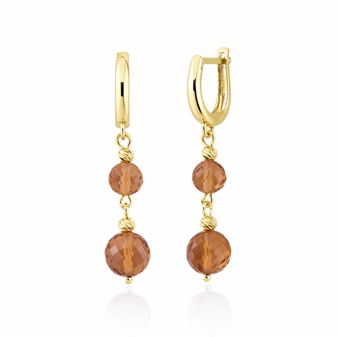 Zarif Sallantılı Sultanite Küpe