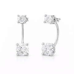 Tektaş Arkadan Kapatmalı Küpe