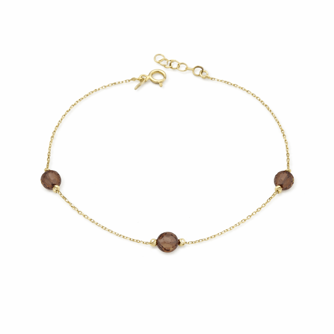 Sultanite Taş Üç Top Bileklik