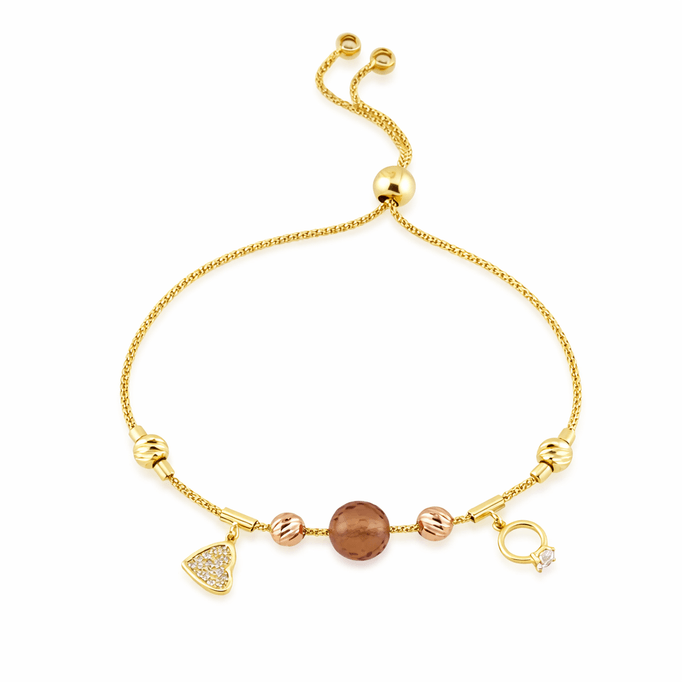 Doğal Taş Şans Bilekliği Alyans