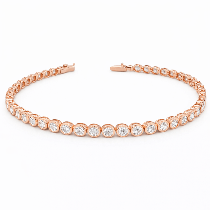 Su Yolu 14k Altın Bileklik