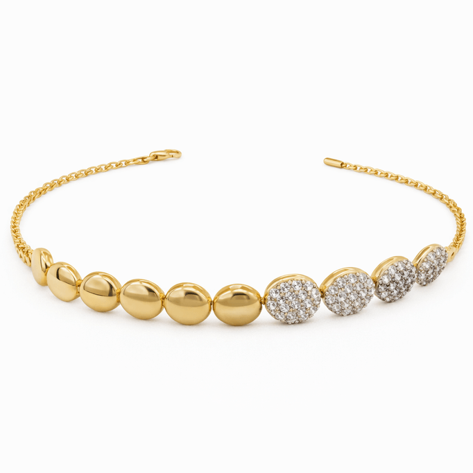 Su Yolu Altın Bileklik Altın Boncuk