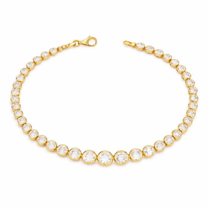 Su Yolu Altın Bileklik 14k