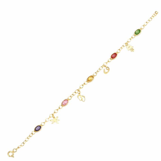 Nazar Boncuklu Altın Bileklik BTFN022