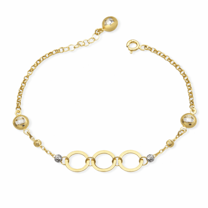 Halkalı Altın Bileklik