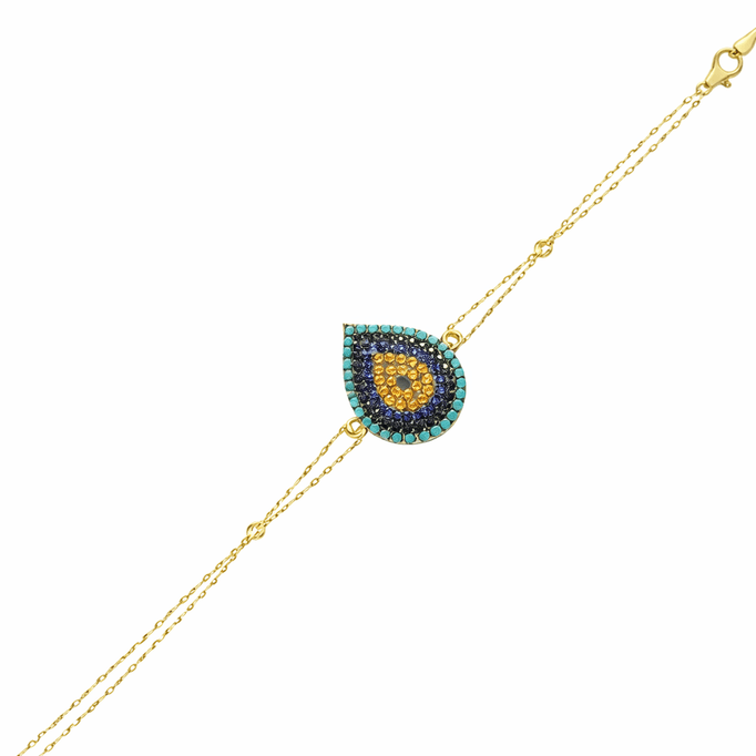 Sinyora Damla Altın Bileklik