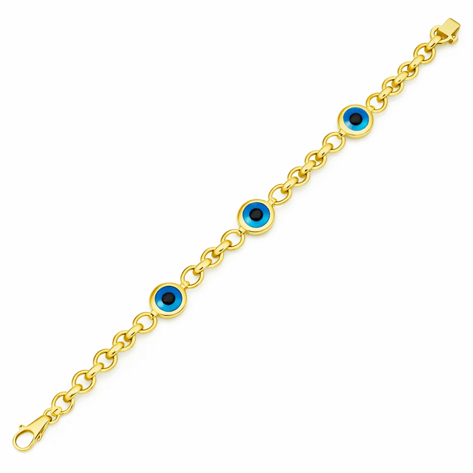 Kalın Zincirli Altın Bileklik