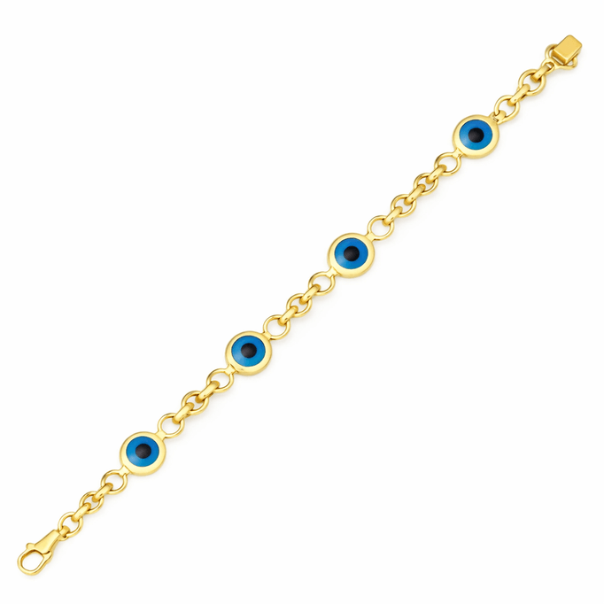 Dörtlü Doç Altın Bileklik