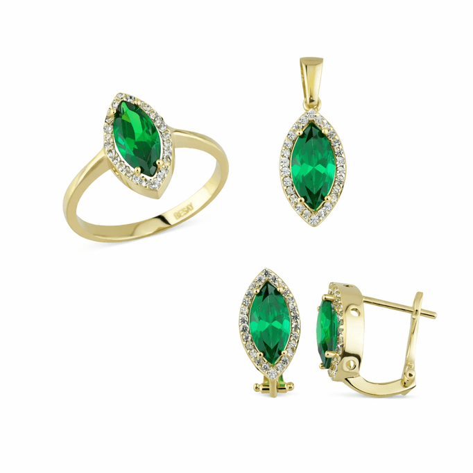 Altın Üçlü Yeşil Markiz Takım