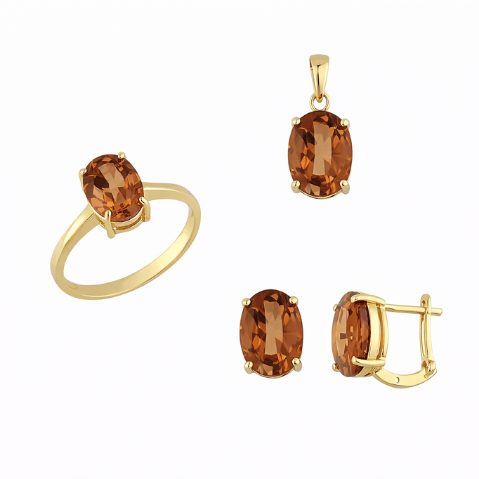 Üçlü Zultanite Altın Takım