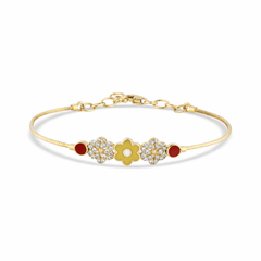 Papatya Kız Tel Altın Bilezik