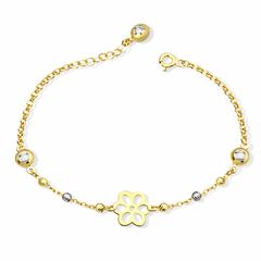 Altın Bileklik Çiçek