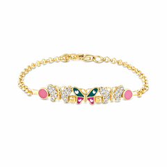 Taşlı 3 Kelebek Çocuk Künyesi