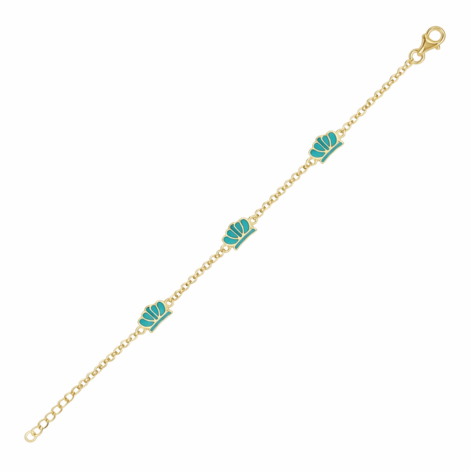 3 Kral Tacı Çocuk Bilekliği