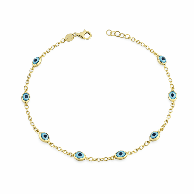 Oval Göz Boncuklu Künye