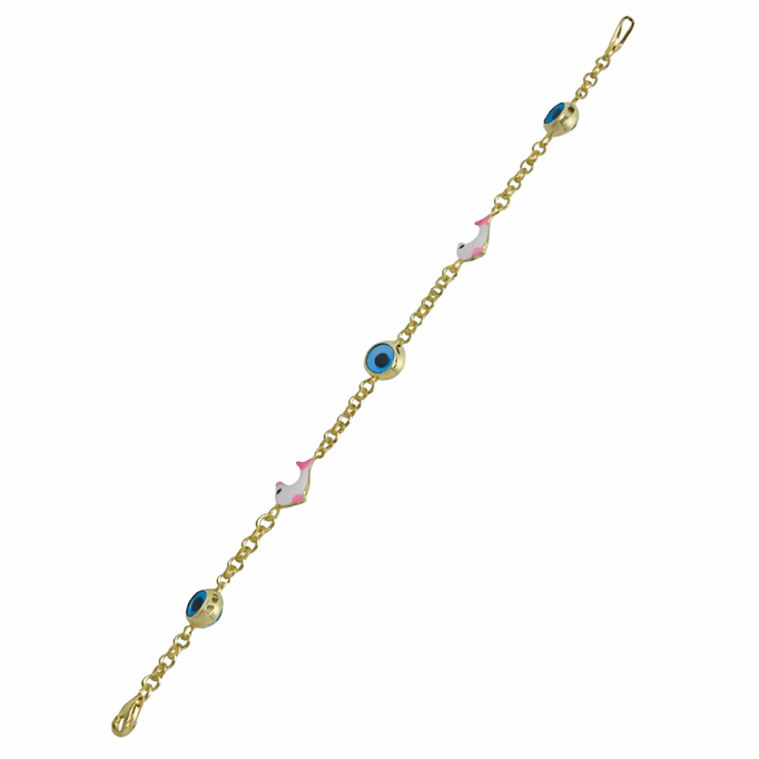 Göz Boncuklu Çocuk Künyesi