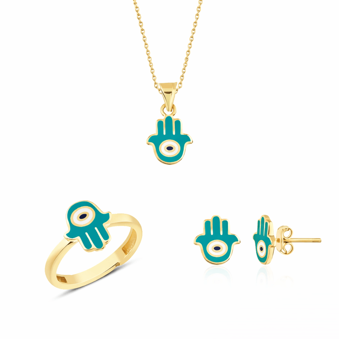 Altın Mineli Çocuk Takımı Fatma Ana Eli Turkuaz