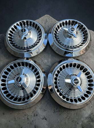 16 İnch çizgili plymounth krom paslanmaz 4 Adet