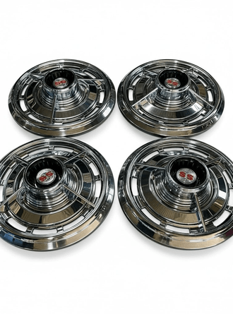 16 inch Pro Yeni SS jant kapak Paslanmaz krom çemberli 4 Adet