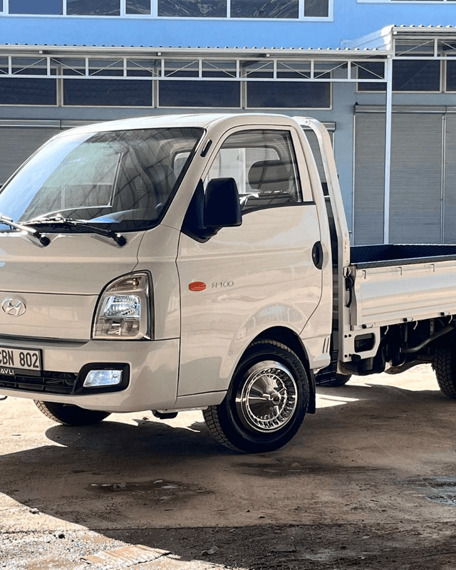 H100 Kia Plymounth Jant Kapağı 15x12 İnç Paslanmaz Krom Çemberli 4’lü Set