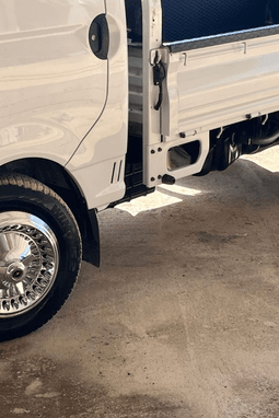 H100 Kia jant kapak paslanmaz krom çemberli Plymounth 